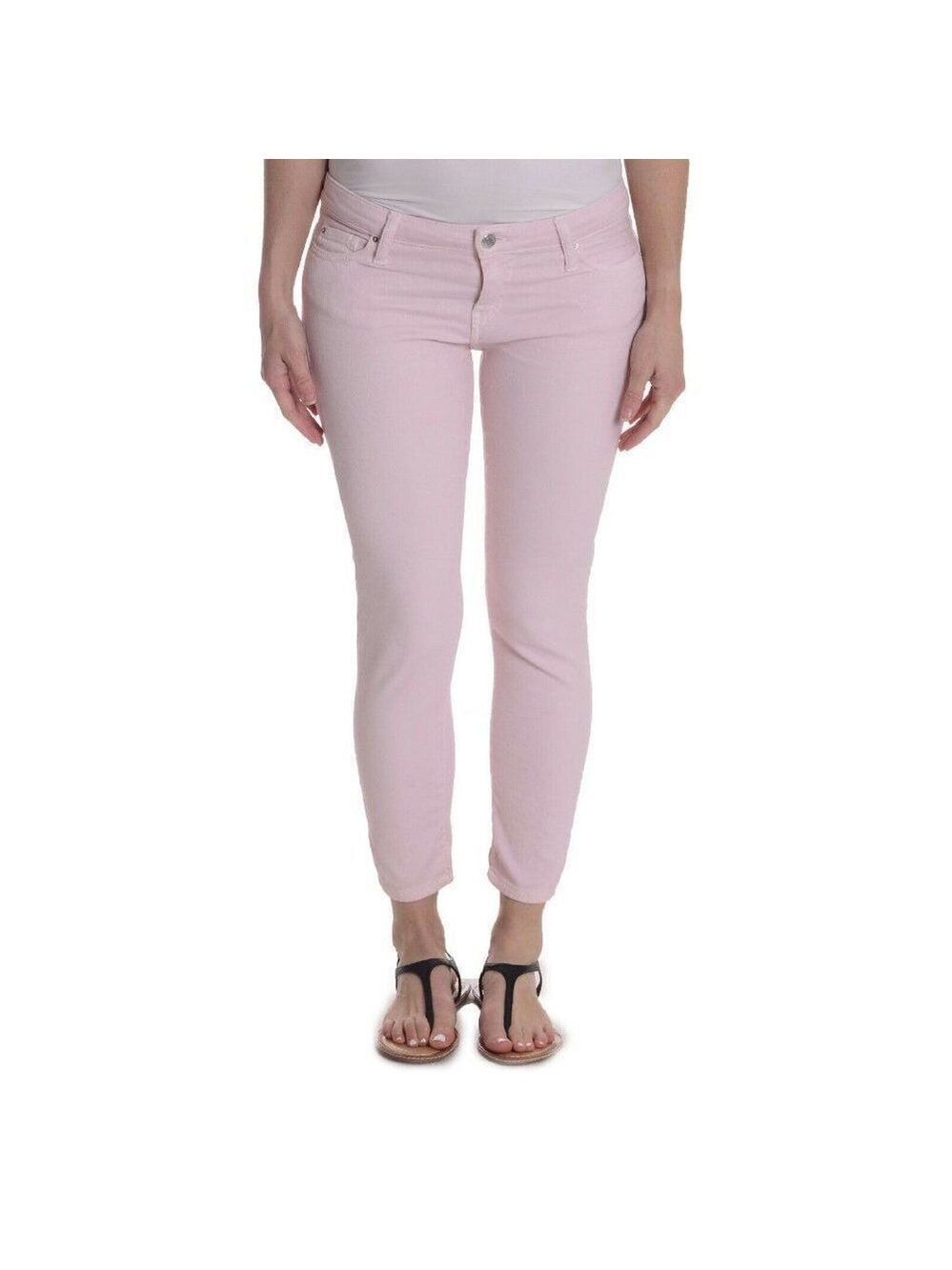 IRO Jeans Pale Pink Alyson Denim SOFT Cotton Blend